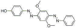CAS 登录号：10000-42-7， 4-[[2,5-二甲氧基-4-(苯基偶氮)苯基]偶氮]苯酚