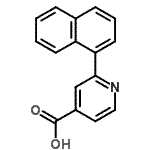 CAS#: 100004-93-1, 2-(1-Naphthyl)Isonicotinic Acid