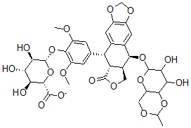 CAS#: 100007-55-4, Etoposide Glucuronide