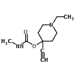 CAS#: 100051-40-9, 1-Ethyl-4-Ethynyl-4-Piperidinyl Methylcarbamate