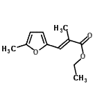CAS#: 100058-86-4, Ethyl (2E)-2-Methyl-3-(5-Methyl-2-Furyl)Acrylate