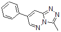 CAS 登录号：100078-89-5， 3-甲基-7-苯基-[1,2,4]三唑并[3,4-f]哒嗪