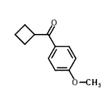 CAS 登录号：100121-80-0， 环丁基(4-甲氧基苯基)甲酮