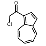 CAS 登录号：100124-66-1， 1-(1-薁基)-2-氯乙烷酮