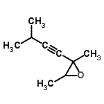 CAS#: 100144-35-2, 2,3-Dimethyl-2-(3-Methyl-1-Butyn-1-Yl)Oxirane