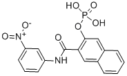 CAS 登录号：10019-03-1， N-(3-硝基苯基)-3-(磷酰氧基)萘-2-甲酰胺