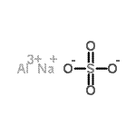 CAS#: 10024-42-7, Aluminum Sodium Sulfate