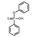 CAS 登录号：100277-95-0， O-苯基氢苯基硫代膦酸酯
