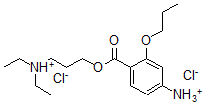 CAS#: 100311-13-5, 3-(4-Azaniumyl-2-Propoxy-Benzoyl)Oxypropyl-Diethyl-Azanium Dichloride