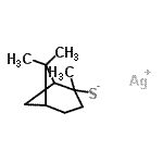 CAS 登录号：100335-19-1， 银2,6,6-三甲基降蒎烷-2-硫醇