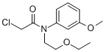 CAS 登录号：100346-60-9， 2-氯-N-(2-乙氧基乙基)-N-(3-甲氧基苯基)-乙酰胺