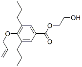 CAS 登录号：100347-77-1， 2-羟基乙基4-丙-2-烯氧基-3,5-二丙基苯甲酸酯