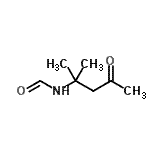 CAS#: 100368-35-2, N-(2-Methyl-4-Oxo-2-Pentanyl)Formamide