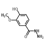 CAS#: 100377-63-7, 4-Hydroxy-3-Methoxybenzohydrazide