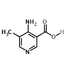 CAS 登录号：100383-06-0， 4-氨基-5-甲基烟酸