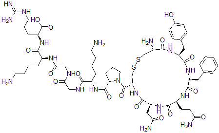 CAS#: 100442-96-4, Glycyl-lysyl-arginyl-8-lysine vasopressin