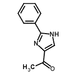 CAS 登录号：10045-68-8， 1-(2-苯基-1H-咪唑-4-基)乙酮
