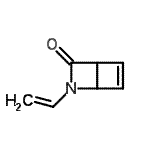 CAS 登录号：100465-39-2， 2-乙烯基-2-氮杂双环[2.2.0]己-5-烯-3-酮