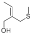 CAS 登录号：100482-53-9， 2-(甲硫基)甲基-2-丁烯醇