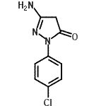 CAS 登录号：10050-12-1， 5-氨基-2-(4-氯苯基)-2,4-二氢-3H-吡唑-3-酮