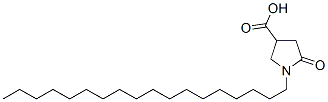 CAS 登录号：10054-20-3， 1-十八烷基-5-氧代吡咯烷-3-羧酸