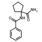 CAS 登录号：100615-48-3， N-(1-氨基甲酰环戊基)苯甲酰胺