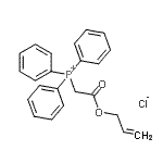 CAS 登录号：100687-15-8， [2-(烯丙氧基)-2-氧代乙基](三苯基)鏻氯化物