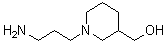 CAS#: 100708-30-3, [1-(3-Aminopropyl)-3-Piperidinyl]Methanol