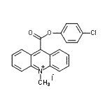 CAS#: 100733-12-8, 9-[(4-Chlorophenoxy)Carbonyl]-10-Methylacridinium Iodide