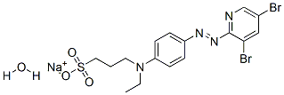 CAS#: 100743-65-5, 4-(3,5-Dibromo-2-Pyridylazo)-N-Ethyl-N-(3-Sulfopropyl)Aniline Monosodium Salt Monohydrate