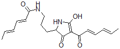 CAS 登录号：100753-64-8， 裂假丝菌素