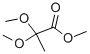 CAS 登录号：10076-48-9， 2,2-二甲氧基丙酸甲酯