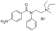 CAS#: 100773-63-5, (2-(4-Amino-N-Phenylbenzamido)Ethyl)Diethylmethylammonium Bromide