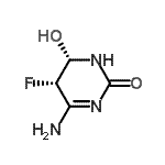 CAS 登录号：100814-57-1， (5S,6S)-4-氨基-5-氟-6-羟基-5,6-二氢-2(1H)-嘧啶酮