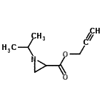 CAS#: 100819-38-3, 2-Propyn-1-Yl 1-Isopropyl-2-Aziridinecarboxylate