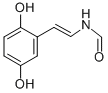 CAS#: 100827-28-9, (E)-N-(2-(2,5-Dihydroxyphenyl)Ethenyl)Formamide