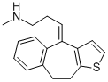CAS#: 10083-53-1, 4-(3'-Methylaminopropylidene)-9,10-dihydro-4H-benzo(4,5)cyclohepta(1,2-b)thiophen