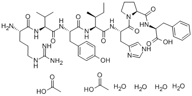 CAS 登录号：100900-06-9， 血管紧张素 III