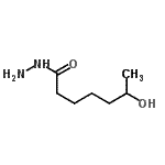 CAS#: 100911-51-1, 6-Hydroxyheptanehydrazide