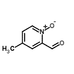 CAS#: 100958-67-6, 4-Methyl-2-Pyridinecarbaldehyde 1-Oxide