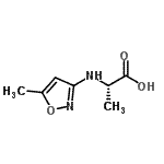 CAS 登录号：100960-41-6， N-(5-甲基-1,2-恶唑-3-基)-L-丙氨酸
