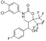 CAS 登录号：100991-90-0， 1-(P-氟苯基)-2-甲基-4,4,4-三氟-3-(三氟甲基)-1,3-丁二醇3,4-二氯苯氨甲酸酯