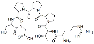 CAS 登录号：101020-48-8， 精氨酰-苏氨酰-脯氨酰-脯氨酰-脯氨酰-丝氨酰-甘氨酸