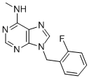 CAS 登录号：101155-02-6， 9-(2-氟苄基)-6-(甲基氨基)-9H-嘌呤