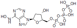 CAS 登录号：101212-53-7， 6-N-羟基氨基嘌呤脱氧核苷三磷酸酯