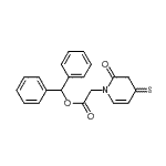 CAS#: 101234-68-8, Benzhydryl 2-(2-Oxo-4-Thioxo-1-Pyridyl)Acetate