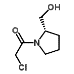 CAS 登录号：101250-55-9， 2-氯-1-[(2S)-2-(羟基甲基)-1-吡咯烷基]乙酮
