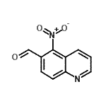 CAS#: 101327-85-9, 5-Nitro-6-Quinolinecarbaldehyde