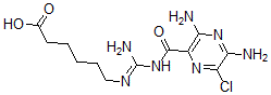CAS 登录号：101330-34-1， 6-[[氨基-[(3,5-二氨基-6-氯吡嗪-2-羰基)氨基]亚甲基]氨基]己酸