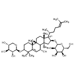 CAS 登录号：101365-08-6， (4R,7R,8xi,9beta,16beta)-7-羟基-9,10,14-三甲基-1-(beta-D-吡喃木糖基氧基)-4,9-环-9,10-开链胆甾-5,24-二烯-16-基beta-D-阿洛吡喃糖苷